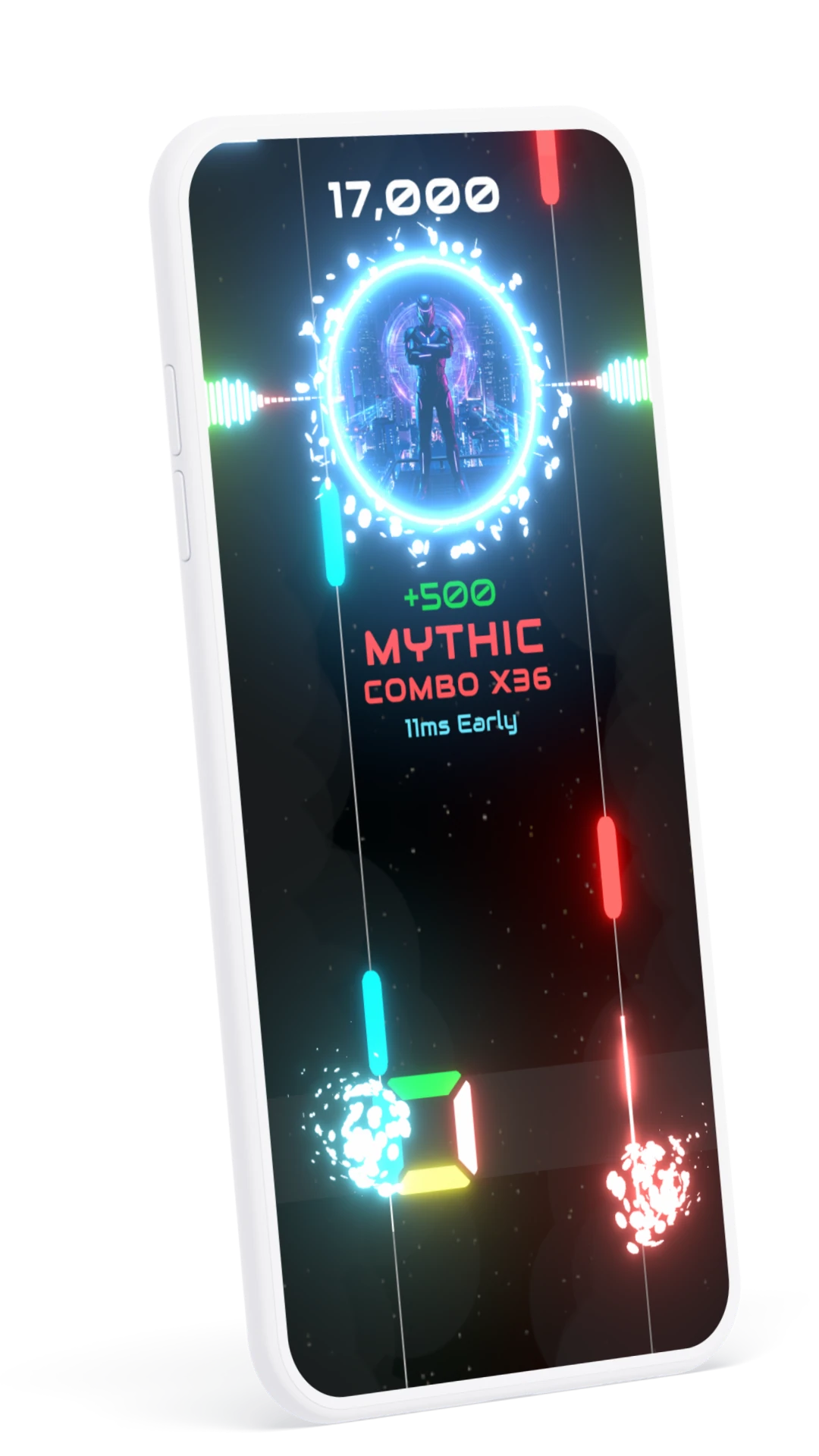 Luminex Run gameplay screenshot
